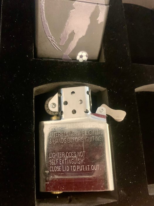 Zippo - Lommelighter - Stål (rustfrit), Metal