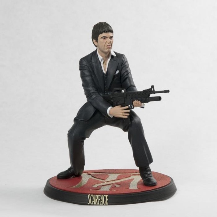 Scarface - Al Pacino as "Tony Montana" statue (mint condition never opened)