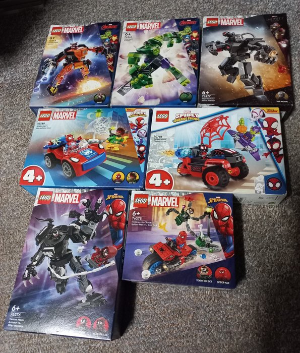 Lego - Film - 76243 , 10789 , 10781 , 76275 , 76241 , 76276 , 76277 , Star-Lord , Miles Morales - Marvel Superheroes - 2020+ - Holland