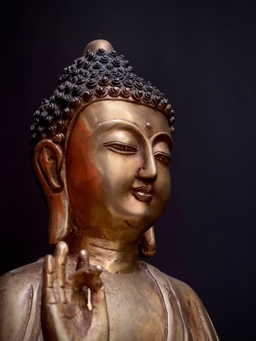 Shakyamuni Buddha - Bronze - 1970-1980 - Shuni Mudra