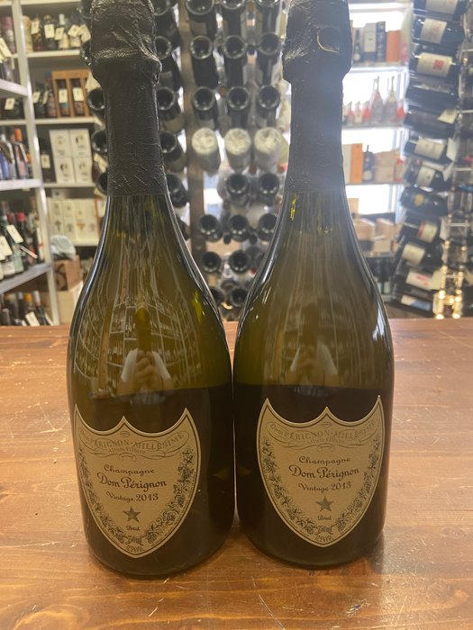 2013 Dom Pérignon - Champagne Brut - 2 Flasker (0,75 L)