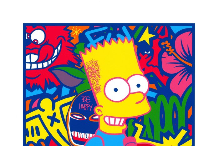 Speedy Graphito (1961) - Bart Simpson et son Skateboard