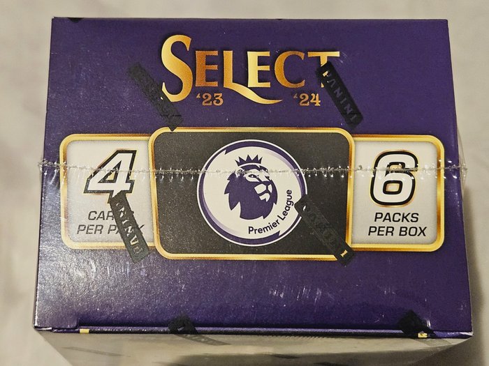 2023/24 Panini Select Premier League EPL Soccer - 1 Sealed box - Næsten så god som ny (NM)