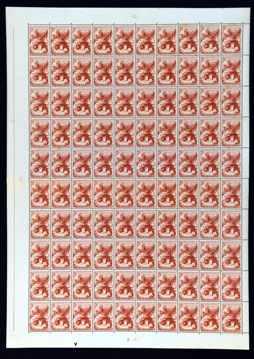 Holland 1940/1965 - Samling af skind og markdele, inklusive Winter Aid 1944 - O.a. NVPH 405, 423/427, 432, 443, etc