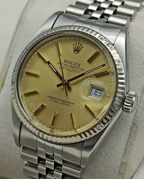 Rolex - Oyster Perpetual Datejust - Ingen mindstepris - 16014 - Mænd - 1985