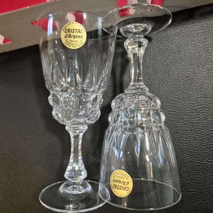 Cristal d'Arques - Champagneglas (12) - Krystal - Glas størrelse L 17cl