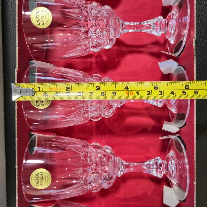 Cristal d'Arques - Champagneglas (12) - Krystal - Glas størrelse L 17cl