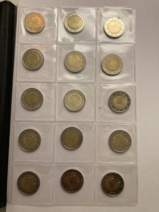 Europa. 2 Euro 2002/2023 (150 monnaies)