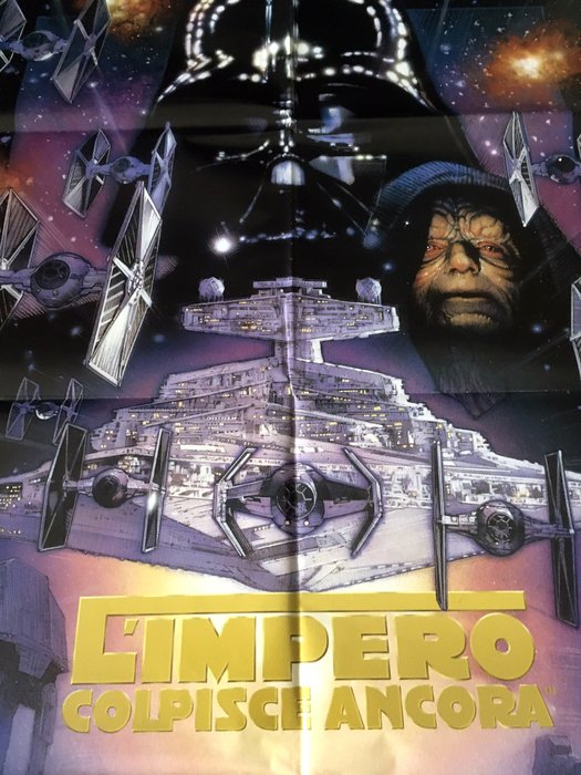 Drew Struzan - STAR WARS - EMPIRE STRIKES BACK - L'impero colpisce ancora - Guerre Stellari - Darth Vader - 1997