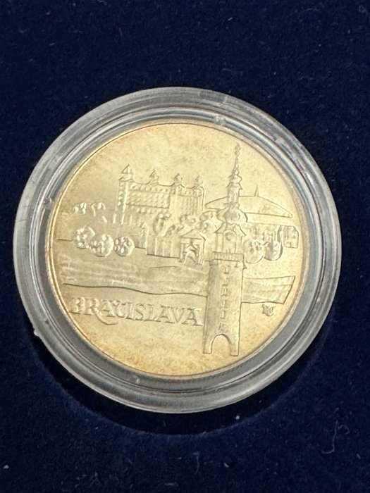 Tjekkoslovakiet. 50 Korun 1986 (2 monete) Proof  (Ingen mindstepris)