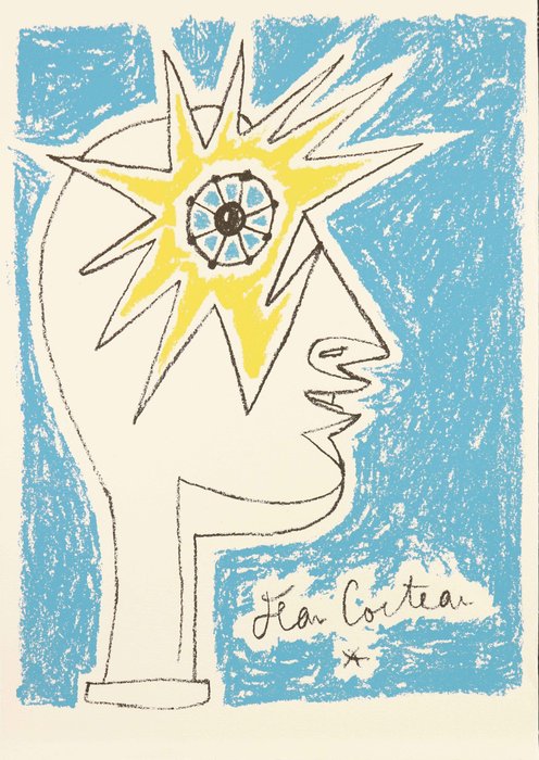 Jean Cocteau (1889-1963) - tete de feu