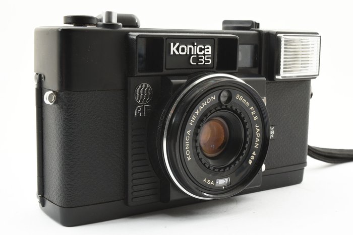 Konica C35 AF with 28/38mm - Analogt kompaktkamera