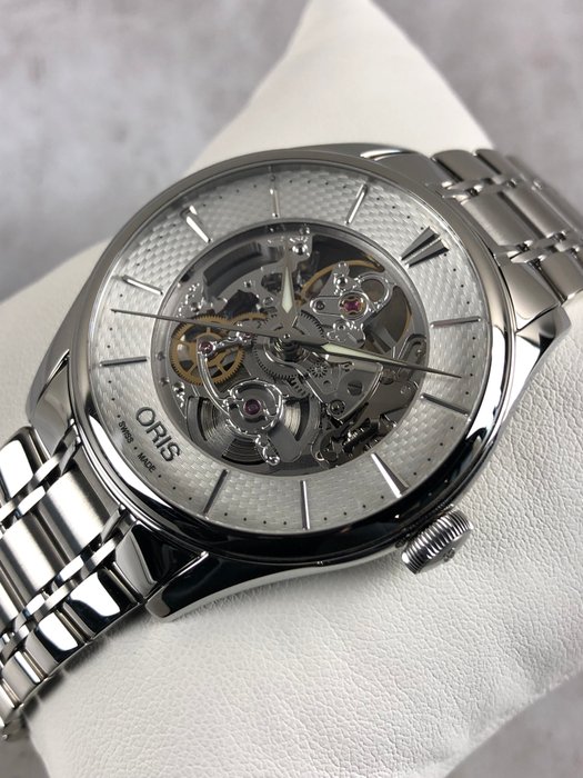 Oris - Artelier Translucent Skeleton Automatic - 01 734 7721 4051-07 8 21 88 - Mænd - 2011-nu