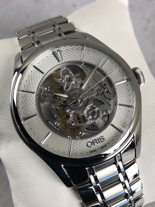 Oris - Artelier Translucent Skeleton Automatic - 01 734 7721 4051-07 8 21 88 - Mænd - 2011-nu