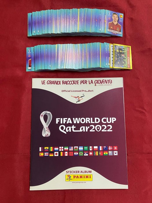 Panini Qatar 2022 Album vuoto + - Qatar 2022 World Cup Complete Set