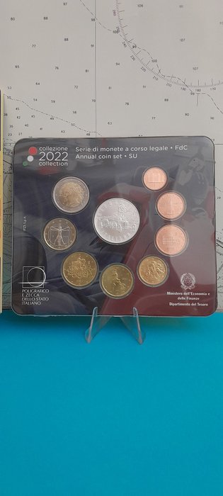 Italien. Year Set (FDC) 2022 "Monza" (incl. 5 euro in argento)  (Ingen mindstepris)