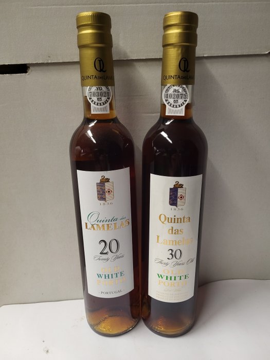 Quinta das Lamelas: 20  30 years old White Port - Douro - 2 Jennies (0,5 L)