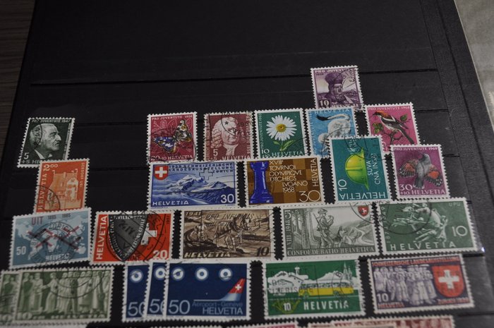 Verden  - Udvalgsfest inklusive MNH/Ubrugt, serier, blokke, forskellige lande og meget mere