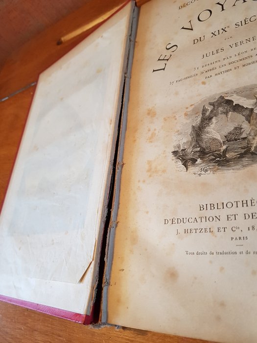 Jules Verne/ Léon Benett, Matthis et Morieu - Les Voyageurs du XIXe Siecle - 1880