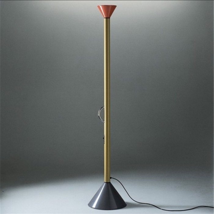 Ettore Sottsass - Søjle gulvlampe - Metal - Callimachus