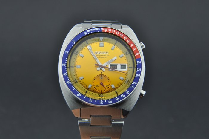 Seiko - Pogue Chronograph Pepsi Bezel - 6139-6002 - Mænd - 1970-1979