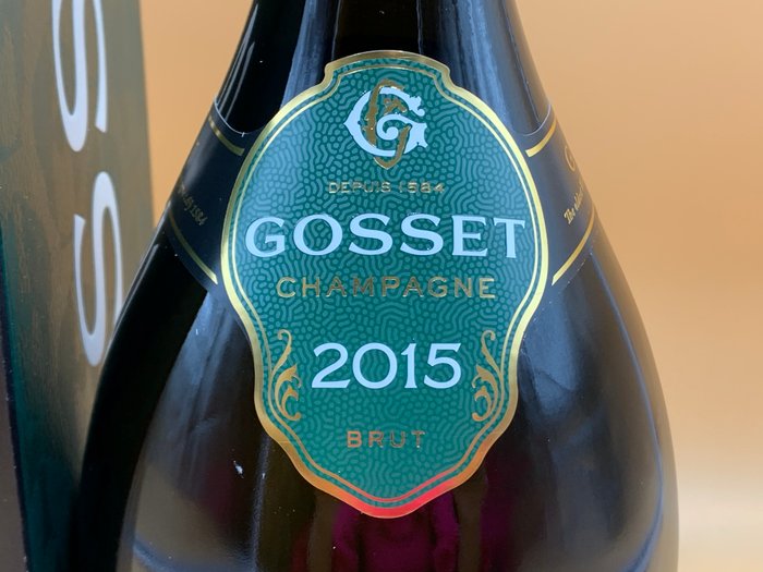 2015 Gosset, Grand Millésime Brut - Champagne - 1 Magnum (1,5 L)