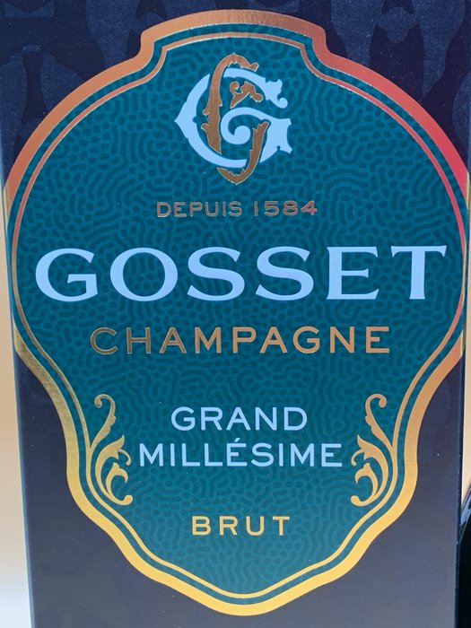 2015 Gosset, Grand Millésime Brut - Champagne - 1 Magnum (1,5 L)