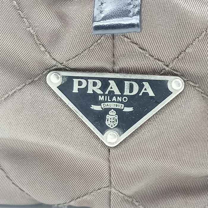 Prada - Lona - Bolsa complementaria - Håndtaske