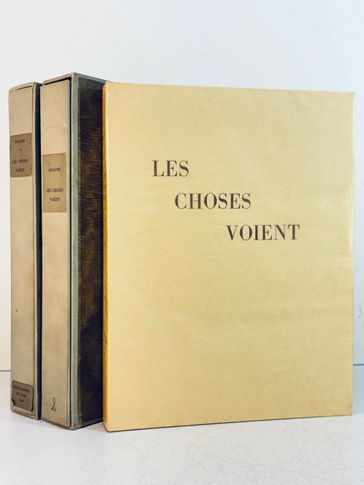 Edouard‎ Estaunié / Fernand Hertenberger - Les Choses voient‎ 57 eaux-fortes originales de Fernand Hertenberger - 1930