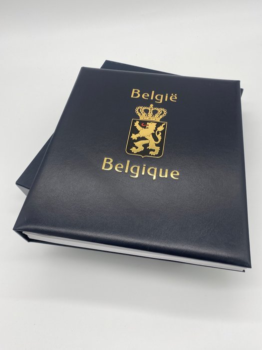 Belgien 2000/2014 - 4 tomme DAVO Belgien albums (bind VI - VII - VIII og IX) i fremragende stand med slipcases.