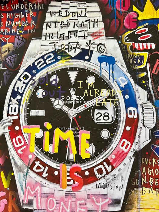 Rolex - GMT Pepsi   - Art Work