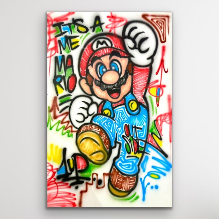 Outside313 - Mario super Nintendo colors  - Punk series