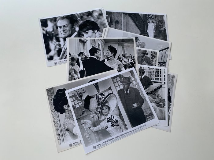 Audrey Hepburn - My Fair Lady - Lot of 10 BW Press Stills