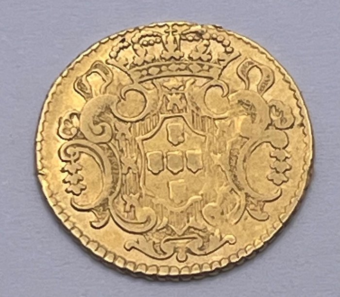 Portugal D João V (1706-1750) Meio Escudo (800 Reis) 1730