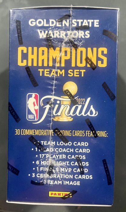 2022 Panini NBA Champions Golden State Warriors - 1 Sealed box - Næsten så god som ny (NM)