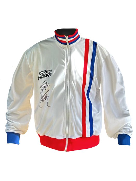 Escape to Victory - Track Top Jacket, hand signed by Sylvester Stallone with registered COA - Toffs