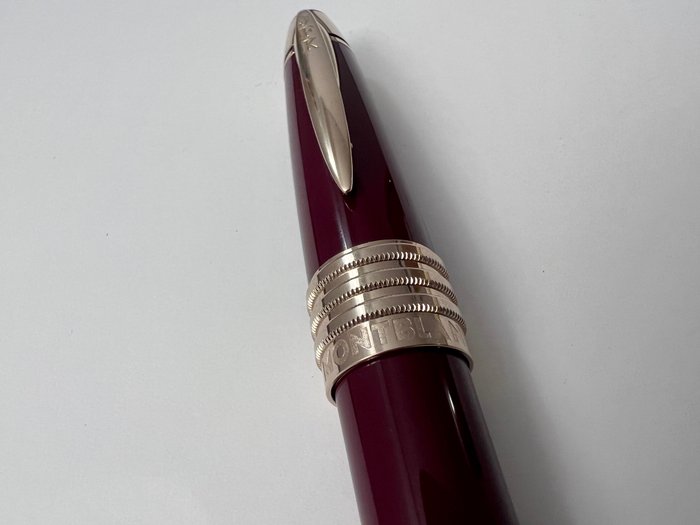 Montblanc - Montblanc Great Characters John F Kennedy Burgundy. Fountain Pen - Fyldepen