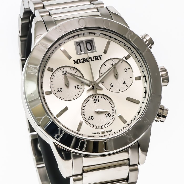 Mercury - Swiss Chronograph - ME345-SS-1 - Ingen mindstepris - Mænd - 2011-nu