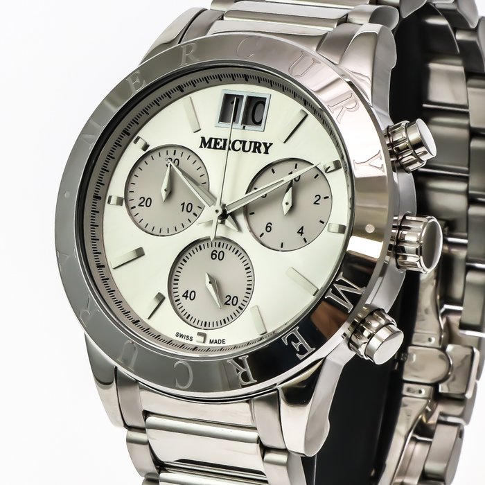 Mercury - Swiss Chronograph - ME345-SS-1 - Ingen mindstepris - Mænd - 2011-nu