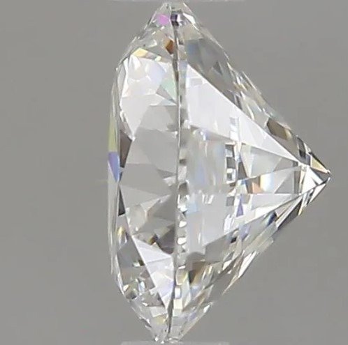 1 pcs Diamant  (Natur)  - 0.50 ct - Rund - D (farveløs) - IF - Gemological Institute of America (GIA) - *3EX*