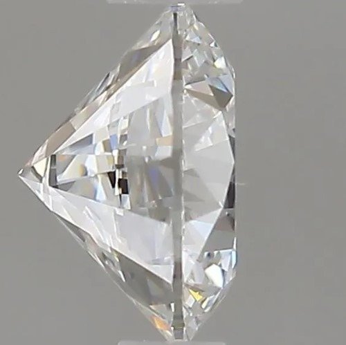 1 pcs Diamant  (Natur)  - 0.50 ct - Rund - D (farveløs) - IF - Gemological Institute of America (GIA) - *3EX*