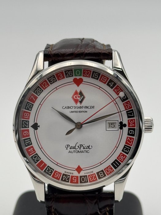 Paul Picot - roulette casinò di saint vincent limited edition gentlemen - 4104 - Unisex - 2000-2010