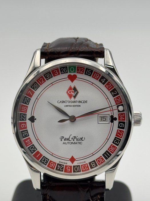 Paul Picot - roulette casinò di saint vincent limited edition gentlemen - 4104 - Unisex - 2000-2010