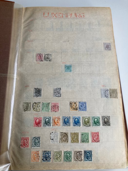 Luxembourg, Makedonien, Malta, Moldova, Monaco, Montenegro, Holland, Norge 1850/2009 - kollektion