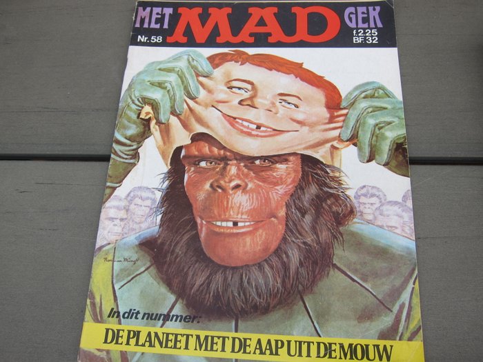 Clipper en Parker - Legetøj MAD comic en games collectie - 1980-1990