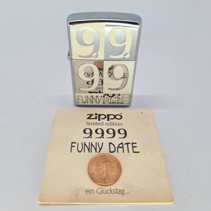 Zippo - Funny Date - Lighter - Messing