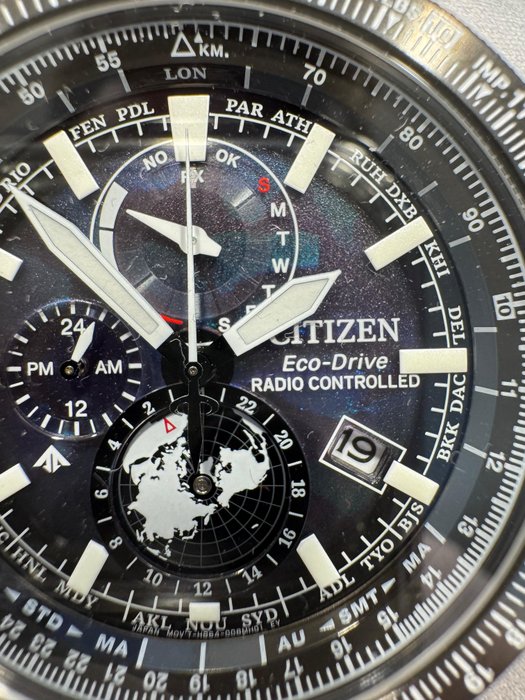 Citizen - Eco-Drive - Geo Trekker Limited Edition - Promaster Radiocontrollato - Ingen mindstepris - BY3005-56E - Mænd - 2020+