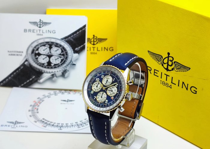 Breitling - Navitimer Airborne Gold/Steel - Ref. D33030 - Mænd - 1995