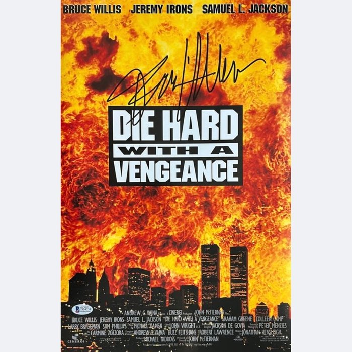 Die Hard - Signed by Bruce Willis (John McClane)