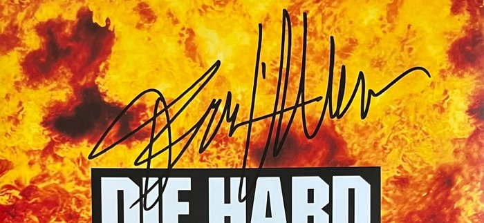 Die Hard - Signed by Bruce Willis (John McClane)